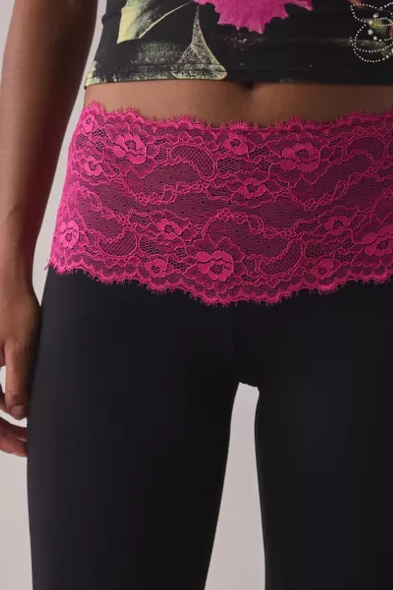 I.AM.GIA Adella Lace Trim Capri Pant