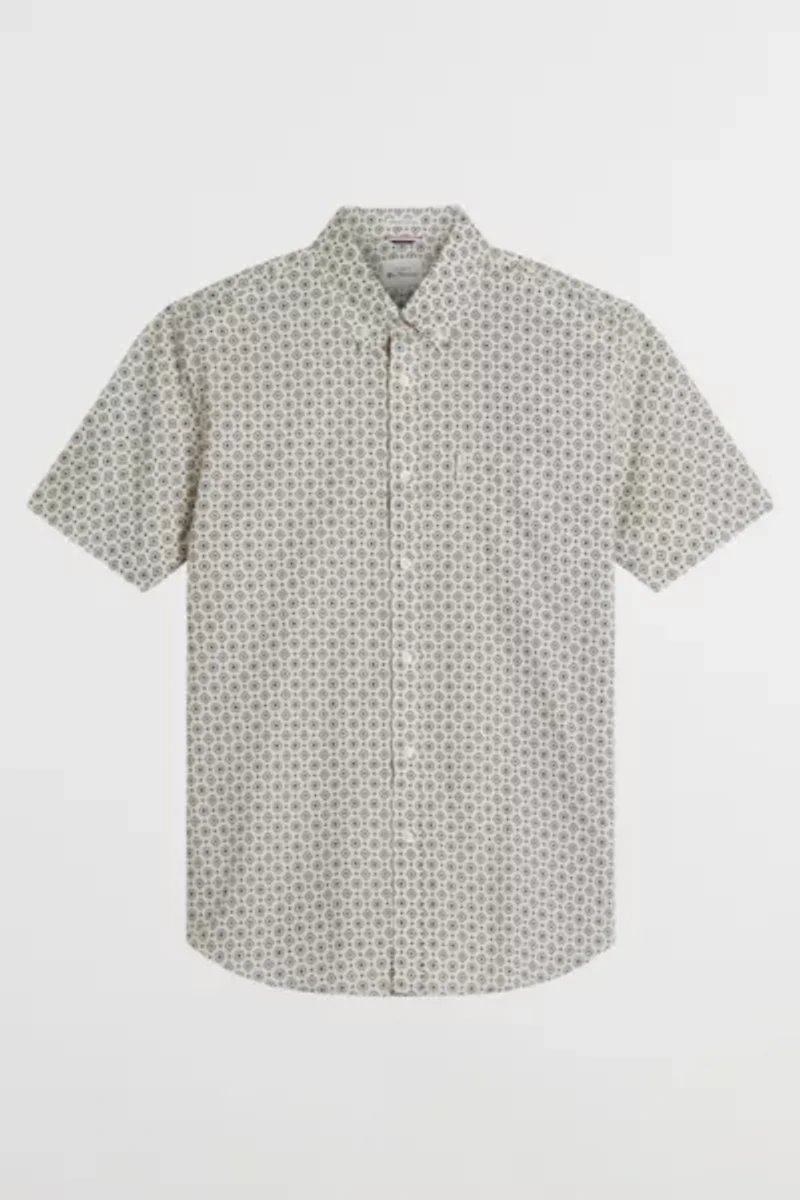 Ben Sherman Block Geo Button Down Shirt