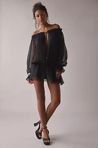 I.AM.GIA Jazmin Ruffle Chiffon Playsuit