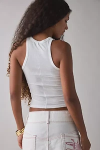 I.AM.GIA Penelope Graphic Cropped Tank Top