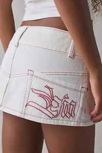 I.AM.GIA Moxie Low-Rise Denim Mini Skirt