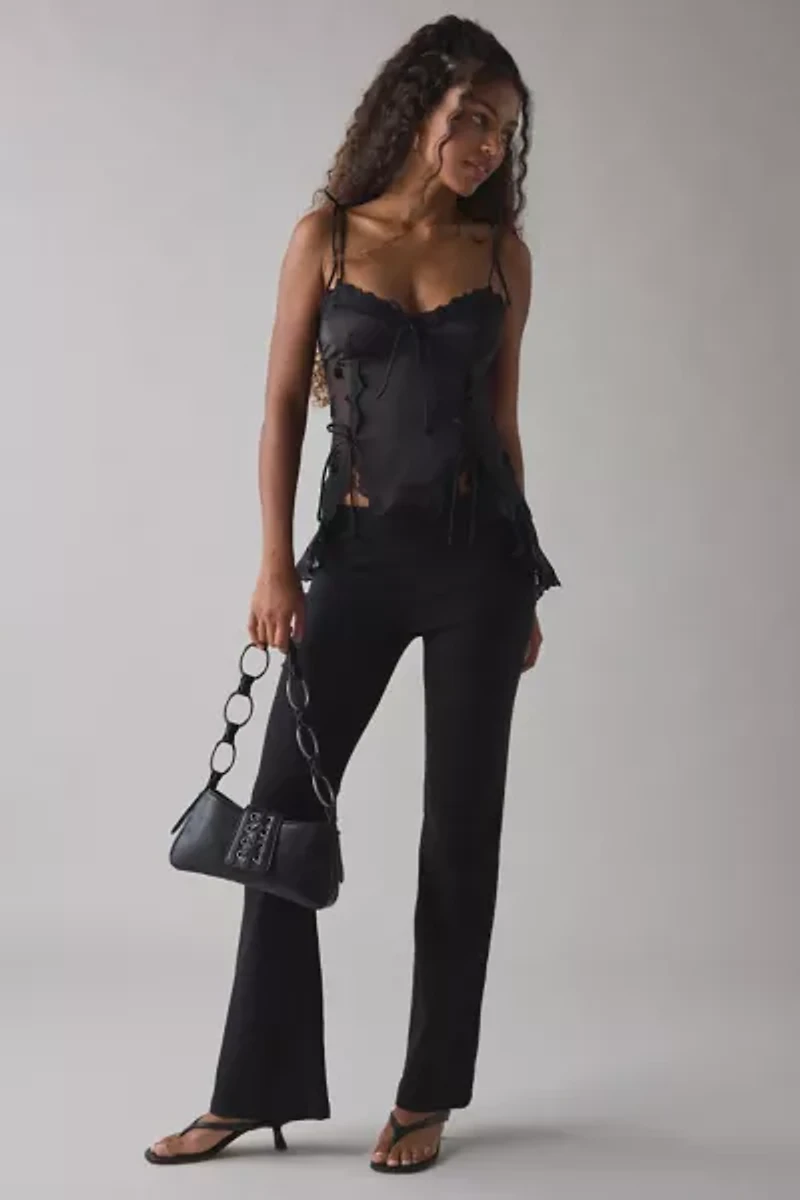 I.AM.GIA Meadow Lace Trim Satin Cami