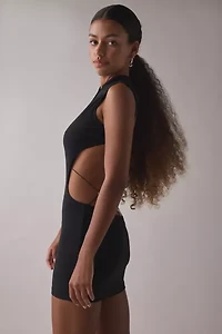 I.AM.GIA. Larissa Keyhole Strappy Open-Back Bodycon Mini Dress