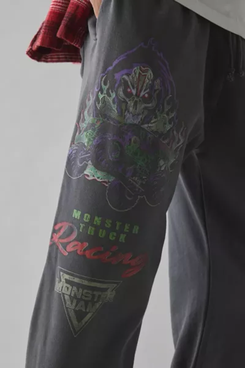 Grave Digger Monster Truck Graphic Sweatpant