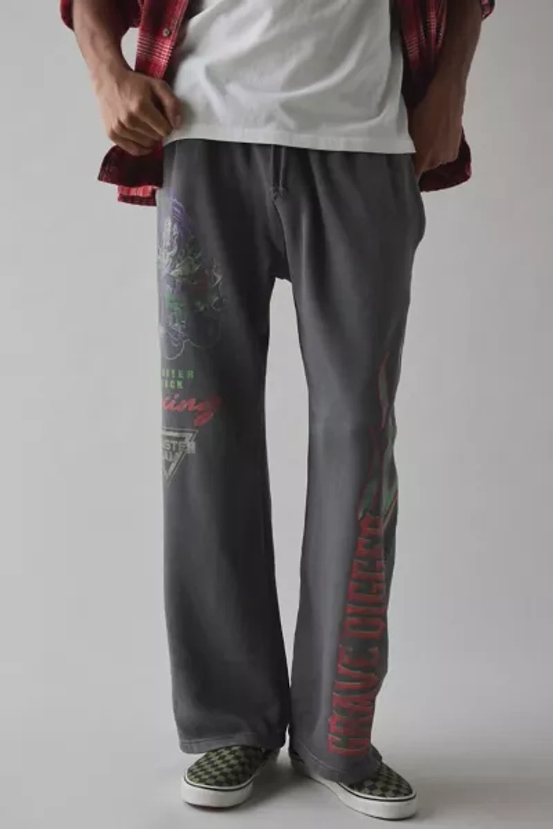 Grave Digger Monster Truck Graphic Sweatpant
