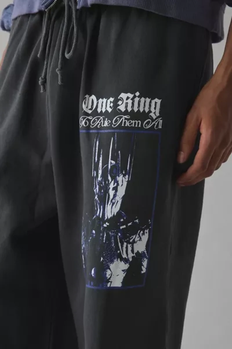 Lord Of The Rings Sauron Graphic Sweatpant