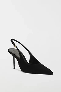 Schutz Alicia Suede Sling Heel