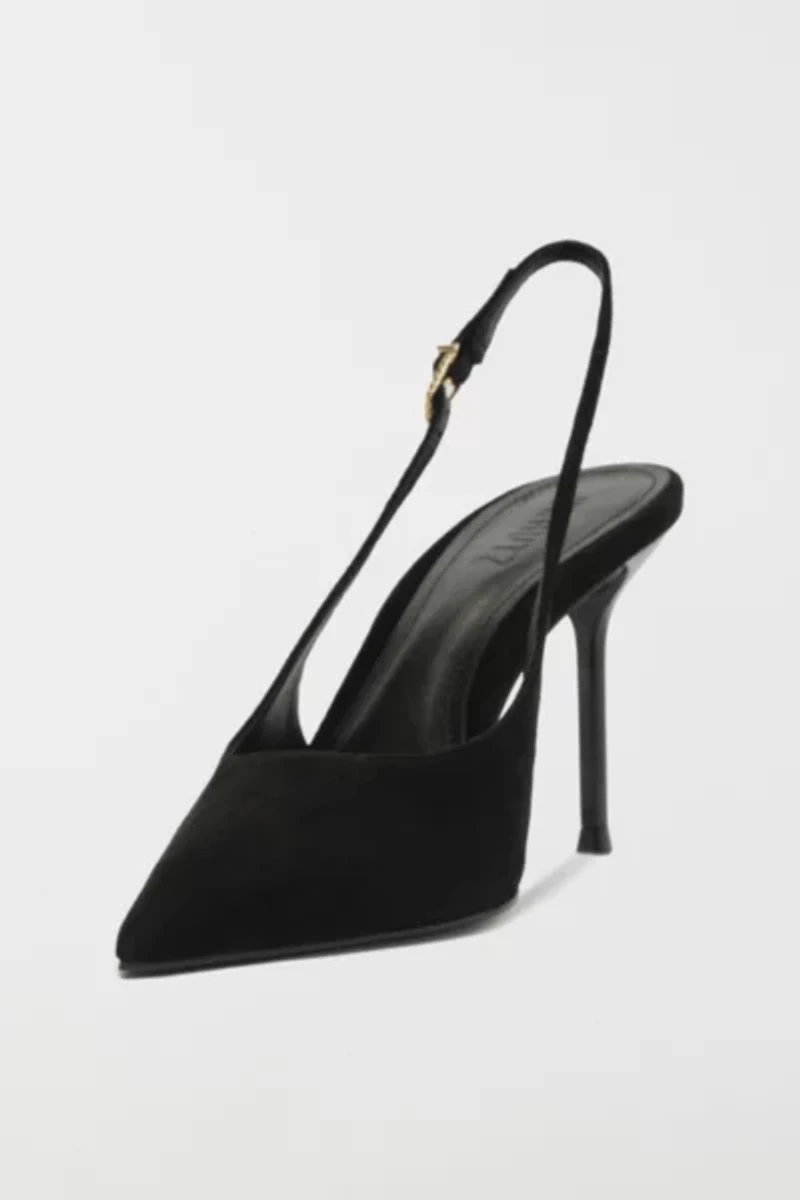 Schutz Alicia Suede Sling Heel
