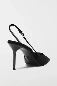 Schutz Alicia Suede Sling Heel