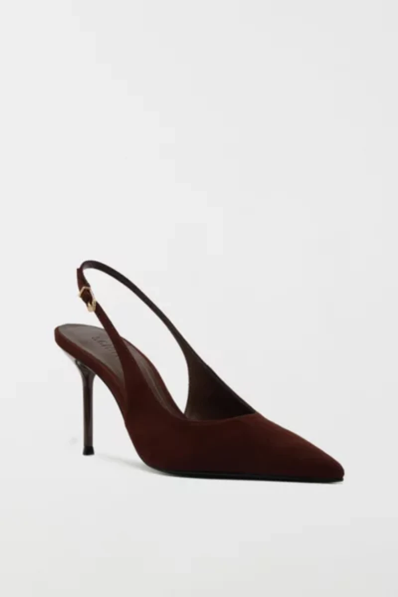 Schutz Alicia Suede Sling Heel