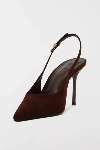 Schutz Alicia Suede Sling Heel