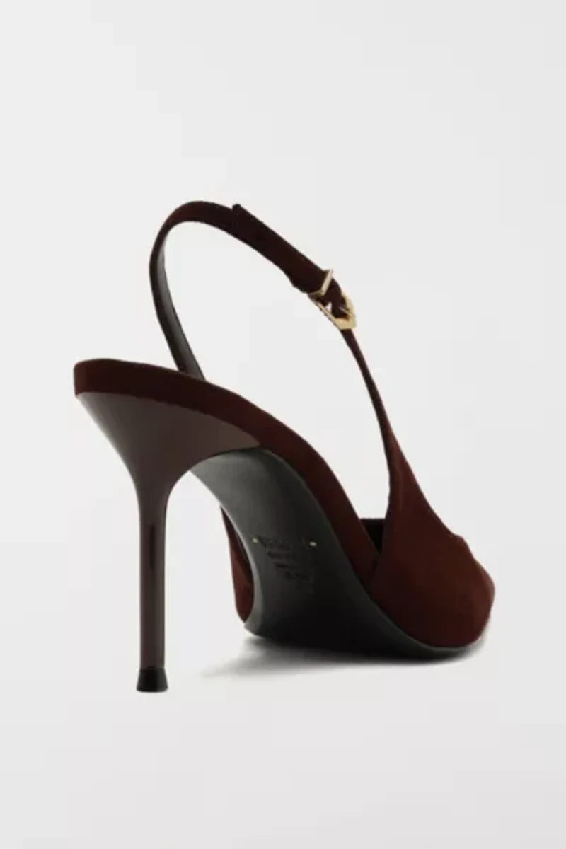 Schutz Alicia Suede Sling Heel