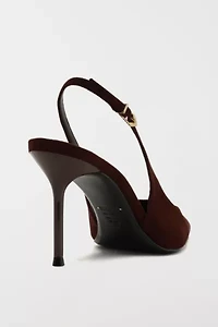 Schutz Alicia Suede Sling Heel
