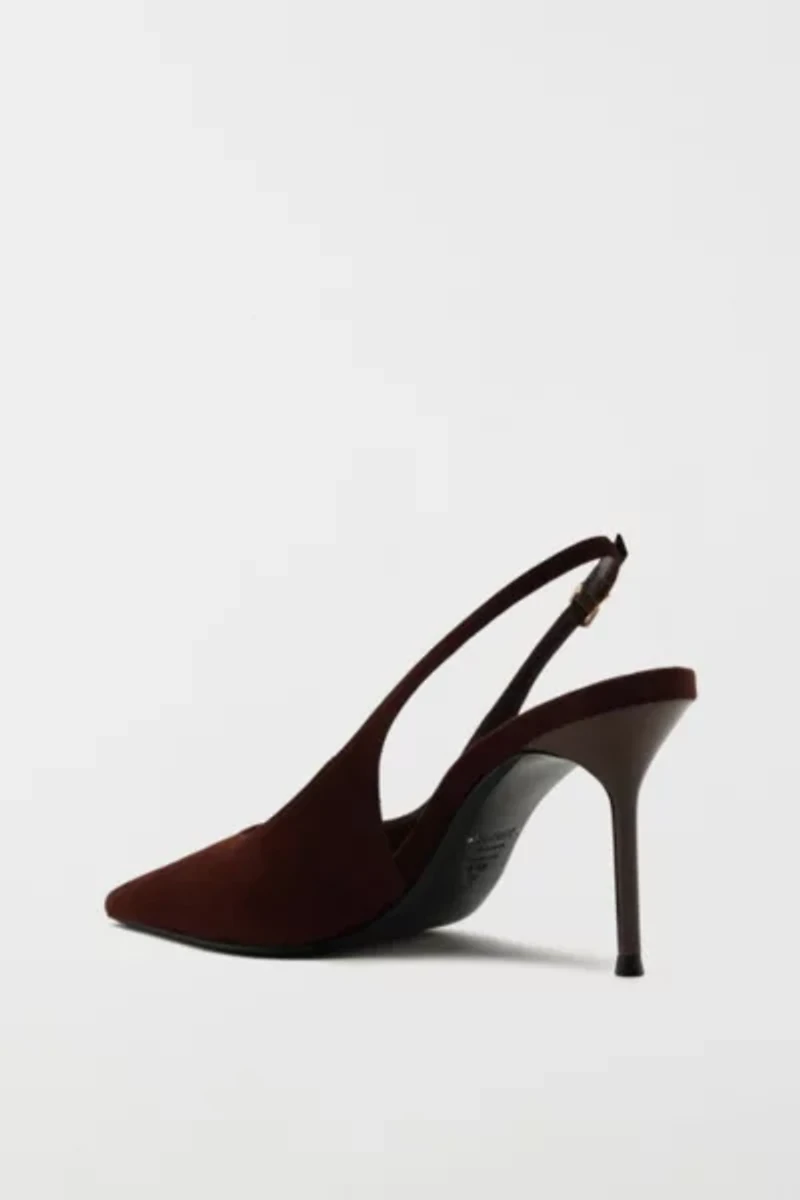 Schutz Alicia Suede Sling Heel