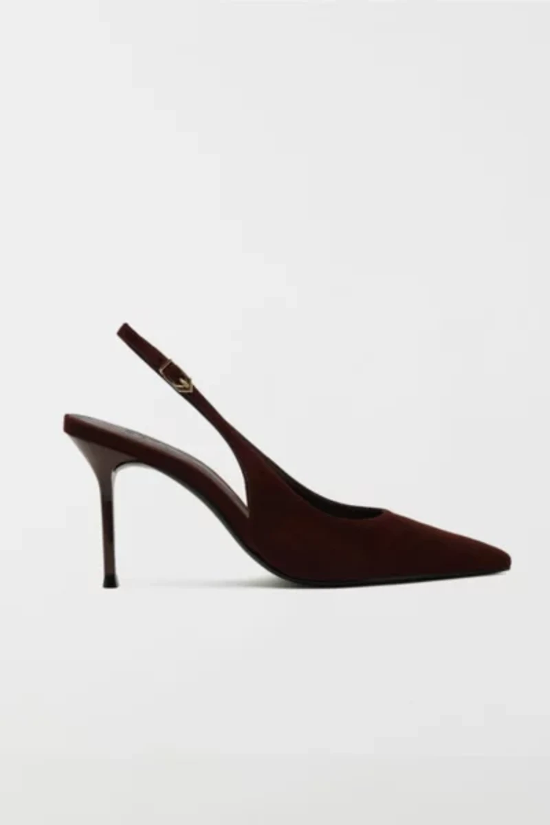 Schutz Alicia Suede Sling Heel