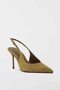 Schutz Alicia Suede Sling Heel