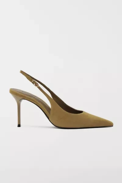 Schutz Alicia Suede Sling Heel