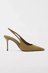 Schutz Alicia Suede Sling Heel