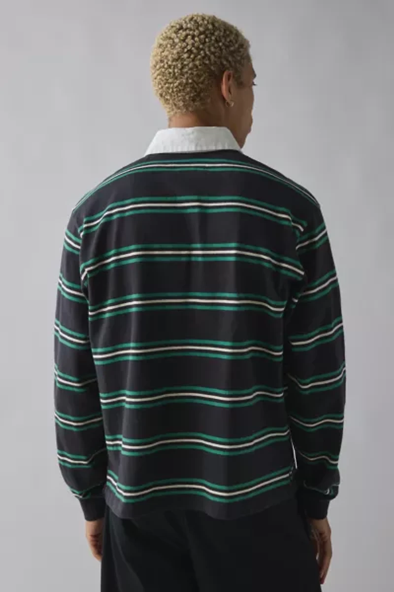 UO Striped Long Sleeve Rugby Tee