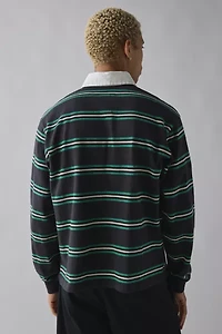UO Striped Long Sleeve Rugby Tee