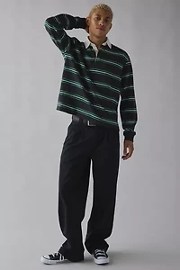 UO Striped Long Sleeve Rugby Tee