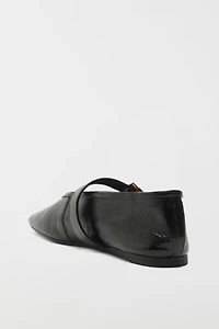 Schutz Courtney Buckle Ballet Flat