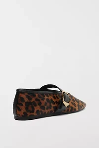 Schutz Courtney Buckle Ballet Flat