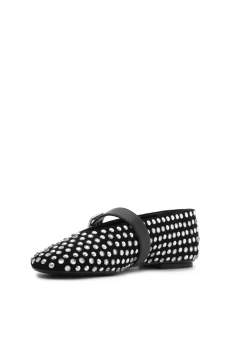 Schutz Eiza Studded Ballet Flat
