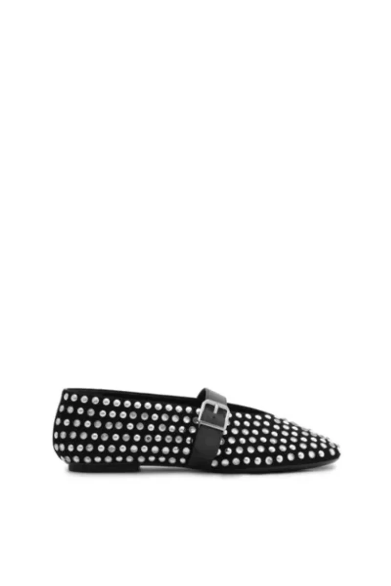 Schutz Eiza Studded Ballet Flat