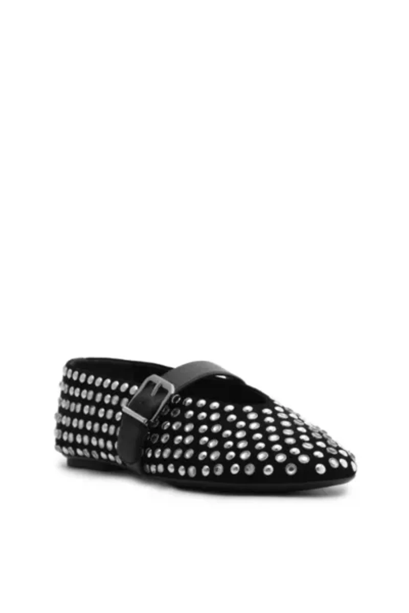 Schutz Eiza Studded Ballet Flat