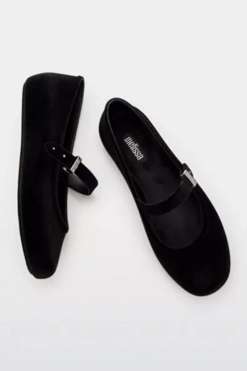 Melissa Soft Velvet II Ballerina Flat