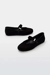 Melissa Soft Velvet II Ballerina Flat