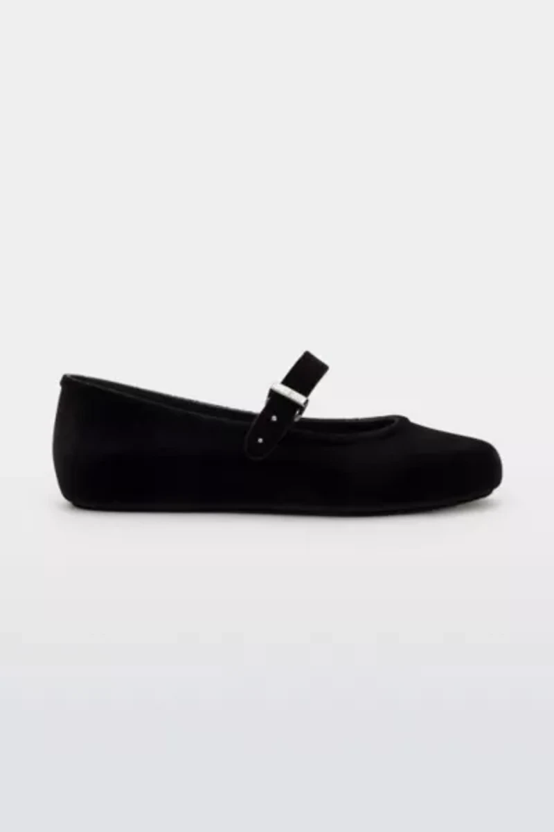Melissa Soft Velvet II Ballerina Flat