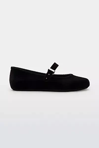 Melissa Soft Velvet II Ballerina Flat