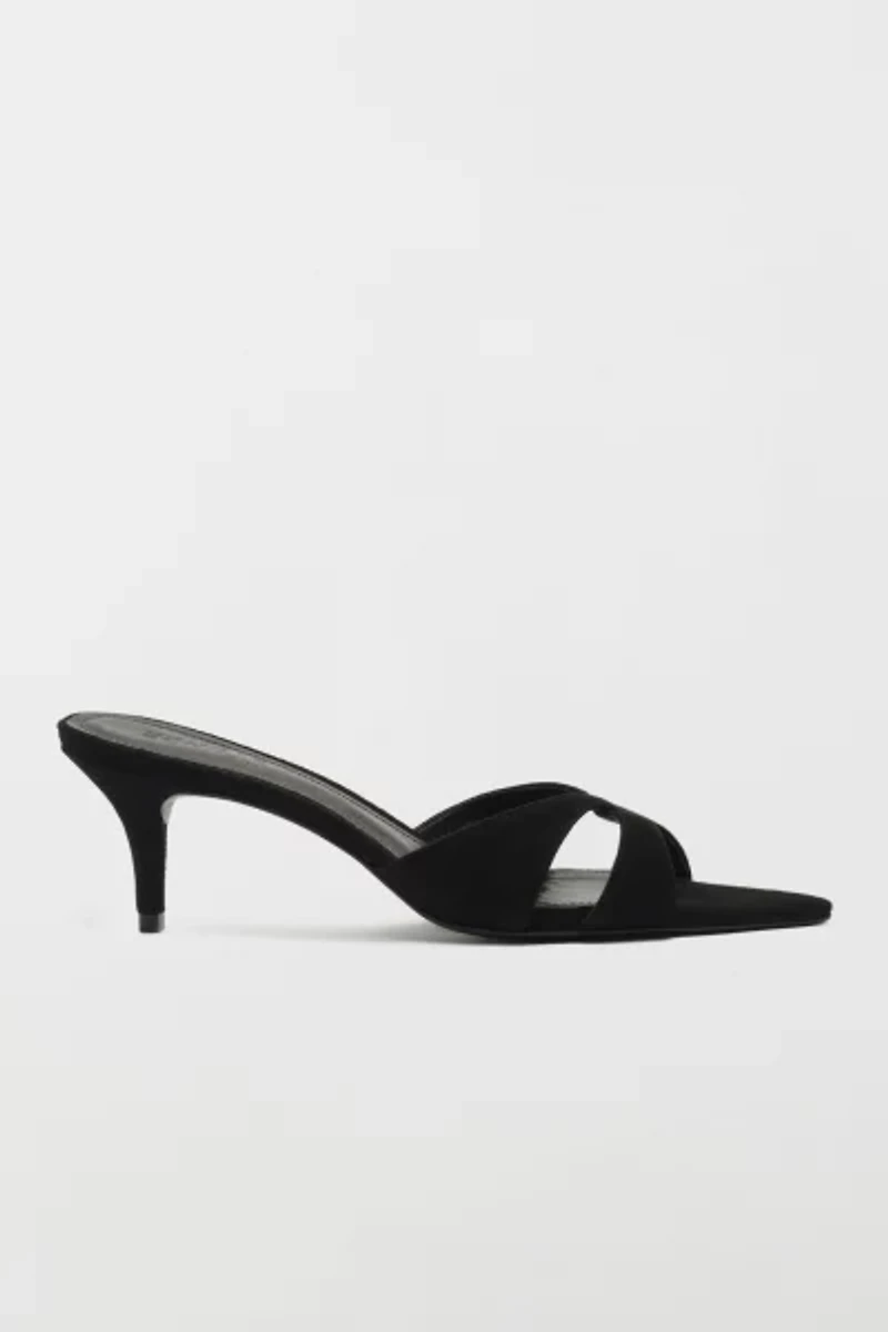 Schutz Hilda Suede Mule Heel