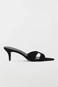 Schutz Hilda Suede Mule Heel