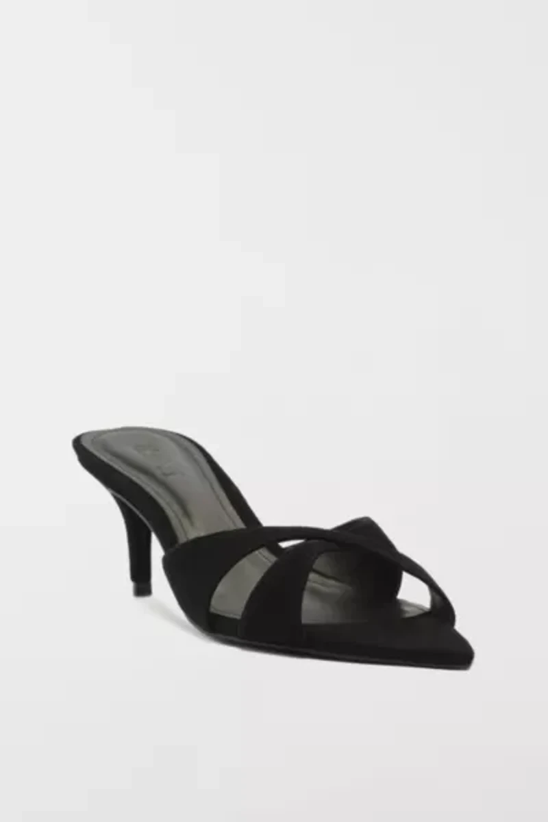 Schutz Hilda Suede Mule Heel