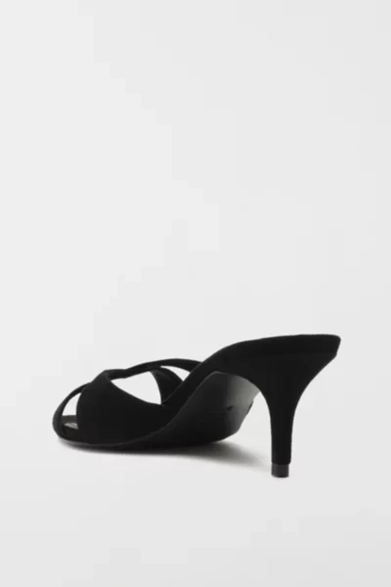 Schutz Hilda Suede Mule Heel