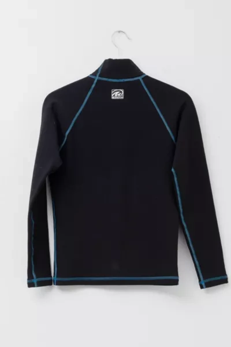 Vintage 1990s Long Sleeve Black Polartec "Wetsuit" Thermal Top