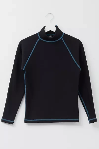 Vintage 1990s Long Sleeve Black Polartec "Wetsuit" Thermal Top