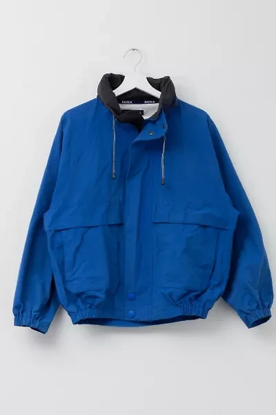 Vintage 1990s Nautica Blue Sailing Jacket