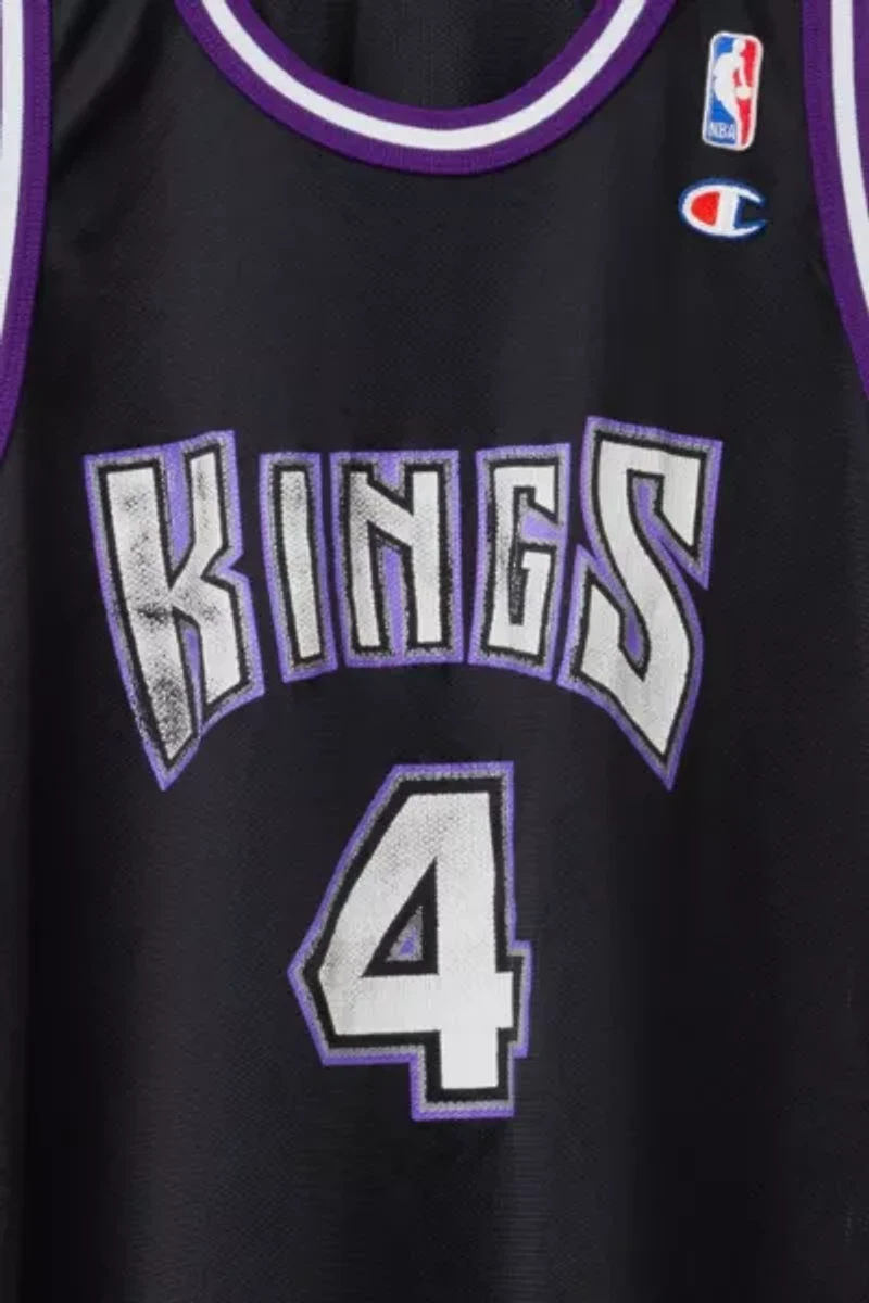 Vintage 1990s Distressed Sacramento Kings Basketball Jersey