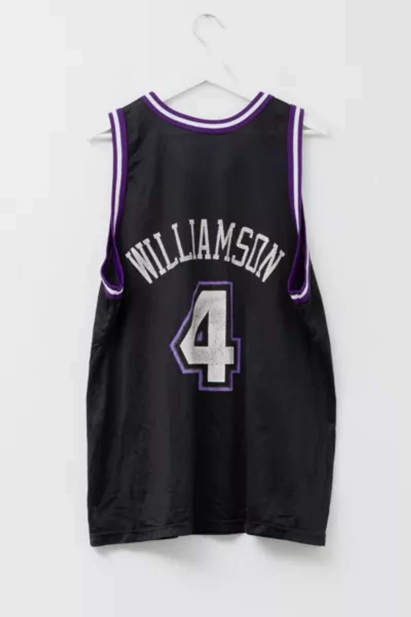 Vintage 1990s Distressed Sacramento Kings Basketball Jersey