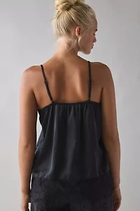 UO Faye Eyelash Lace Trim Cami