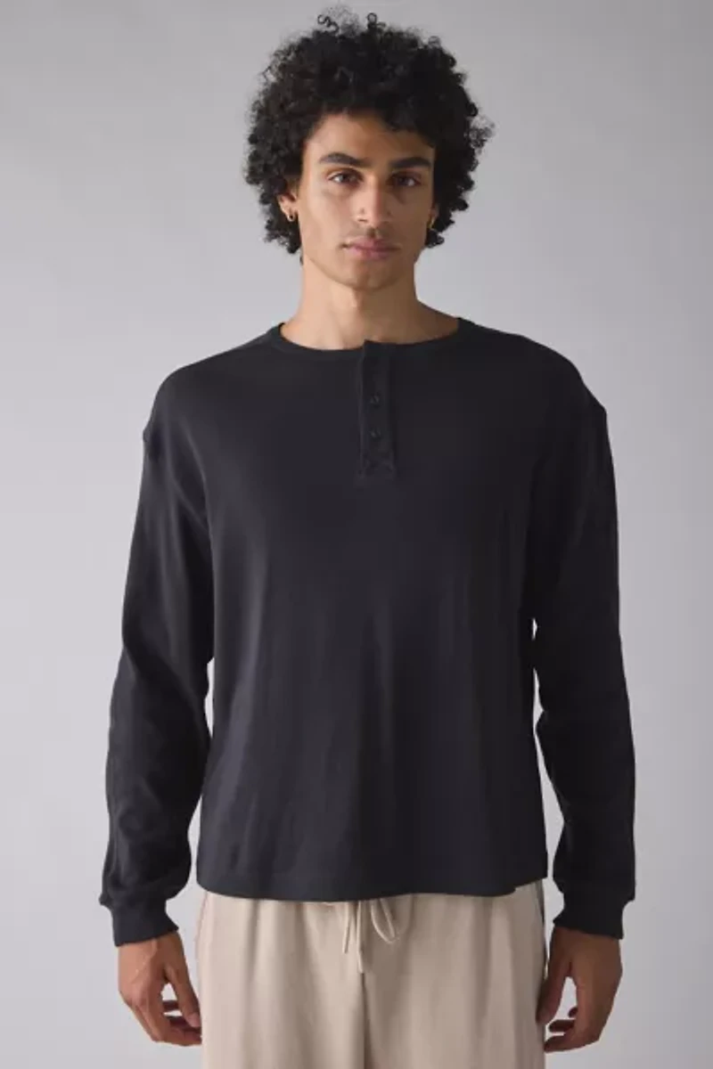 Standard Cloth Toro Henley Long Sleeve Tee