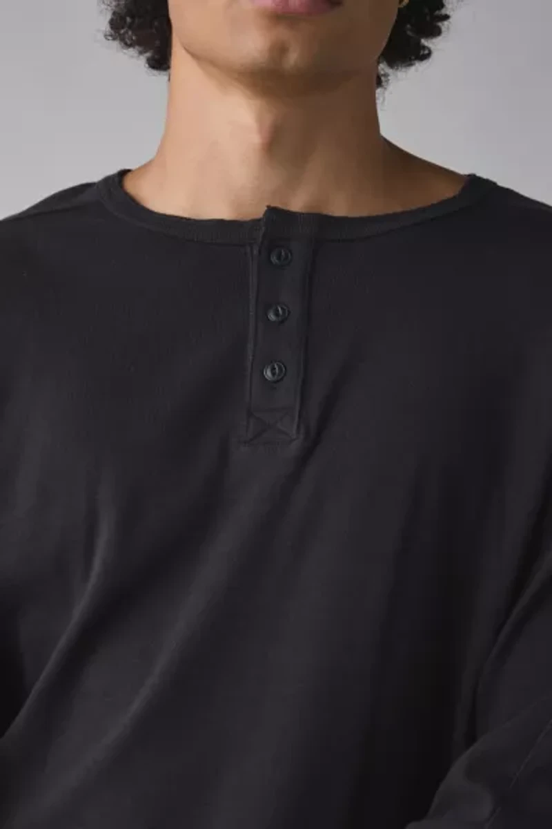 Standard Cloth Toro Henley Long Sleeve Tee