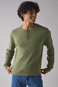 Standard Cloth Toro Henley Long Sleeve Tee