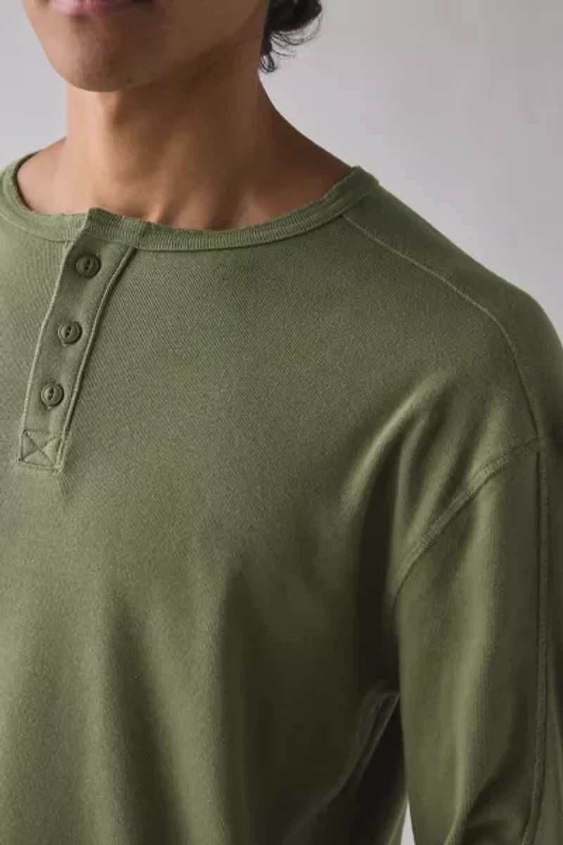 Standard Cloth Toro Henley Long Sleeve Tee