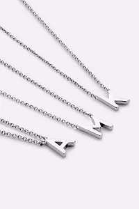 Ana Luisa Silver Letter Initial Necklace