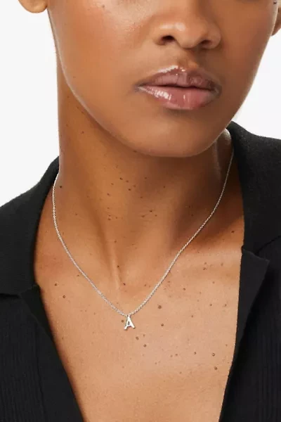Ana Luisa Silver Letter Initial Necklace